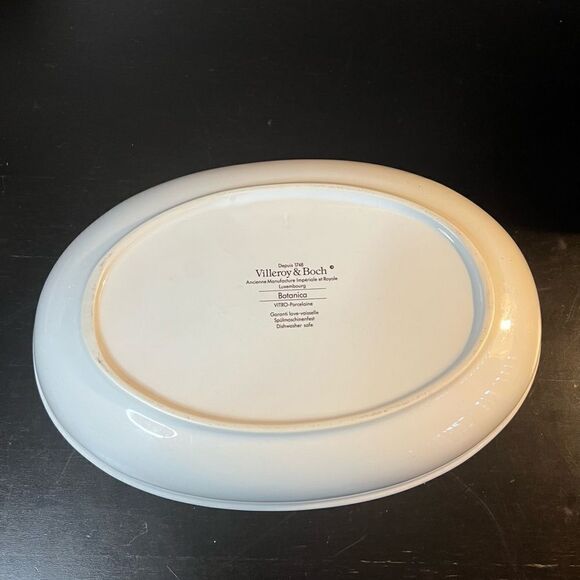 Villeroy & Boch Botanica porcelain oval serving dish - Picture 10 of 10